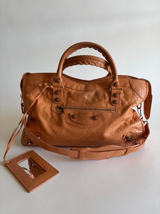 Balenciaga Handbags - BALENCIAGA MOTOCROSS CLASSIC CITY BAG